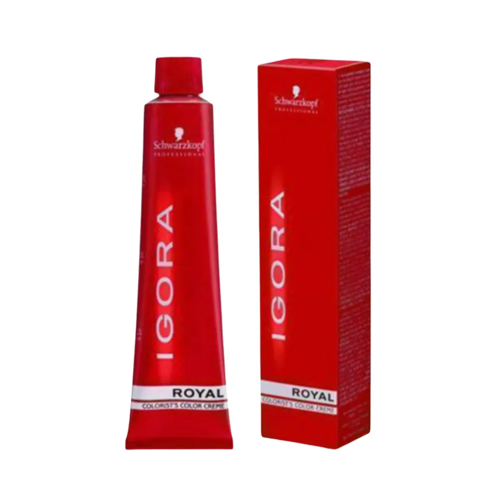 Schwarzkopf Professional Crema Colorante Igora Royal 60ml - 1.1 Negro Azulado Schwarzkopf Professional Crema Colorante Igora Royal 60ml - 1.1 Negro Azulado